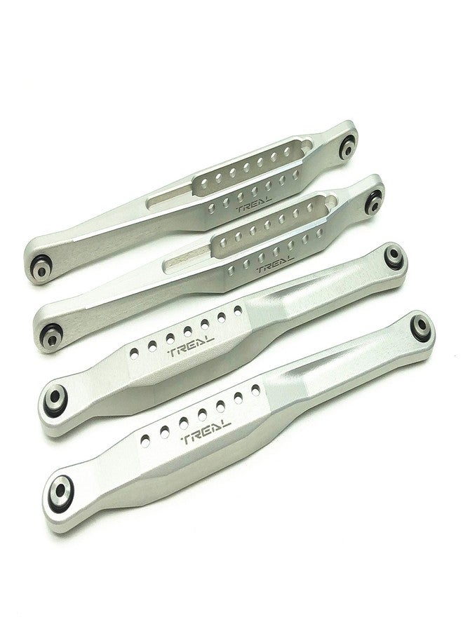 Treal Lower 4 Trailing Arms Links Set for Losi LMT (Silver)